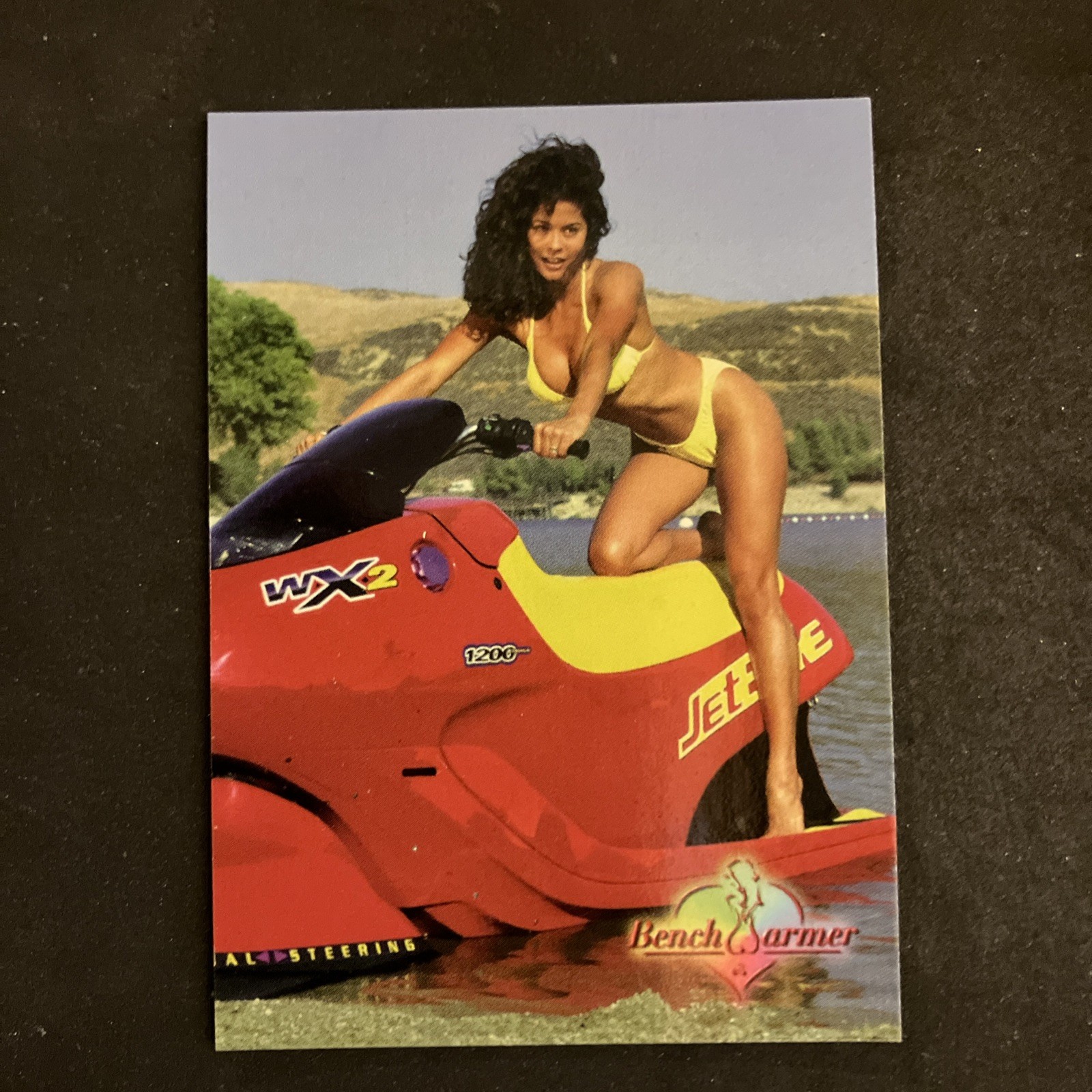 1997 BENCH WARMER - #63 -Bonus card -  Brooke Burke