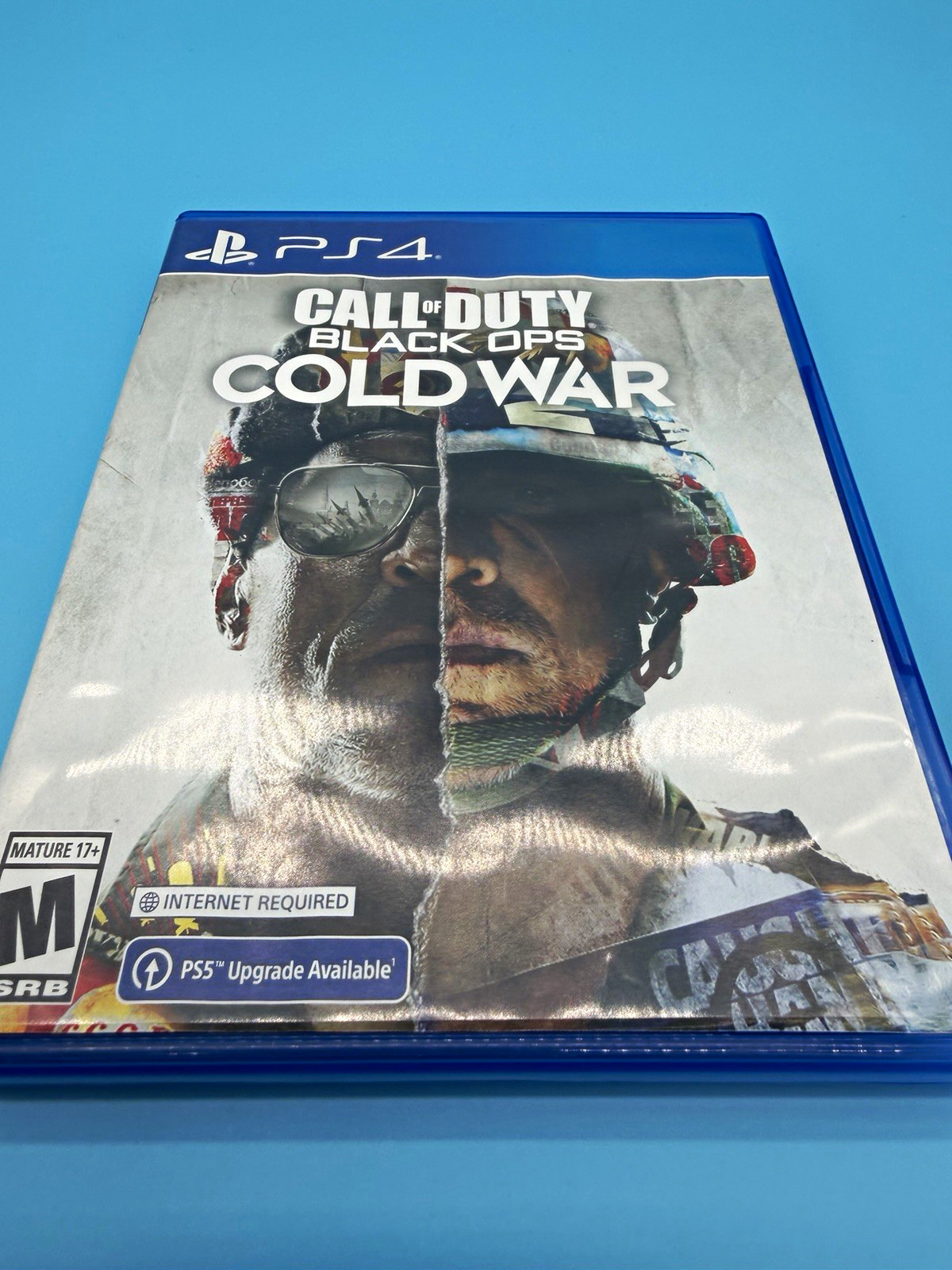 Activision Call of Duty Black Ops Cold War PS4 Case Disc 2020 M NTSC MP