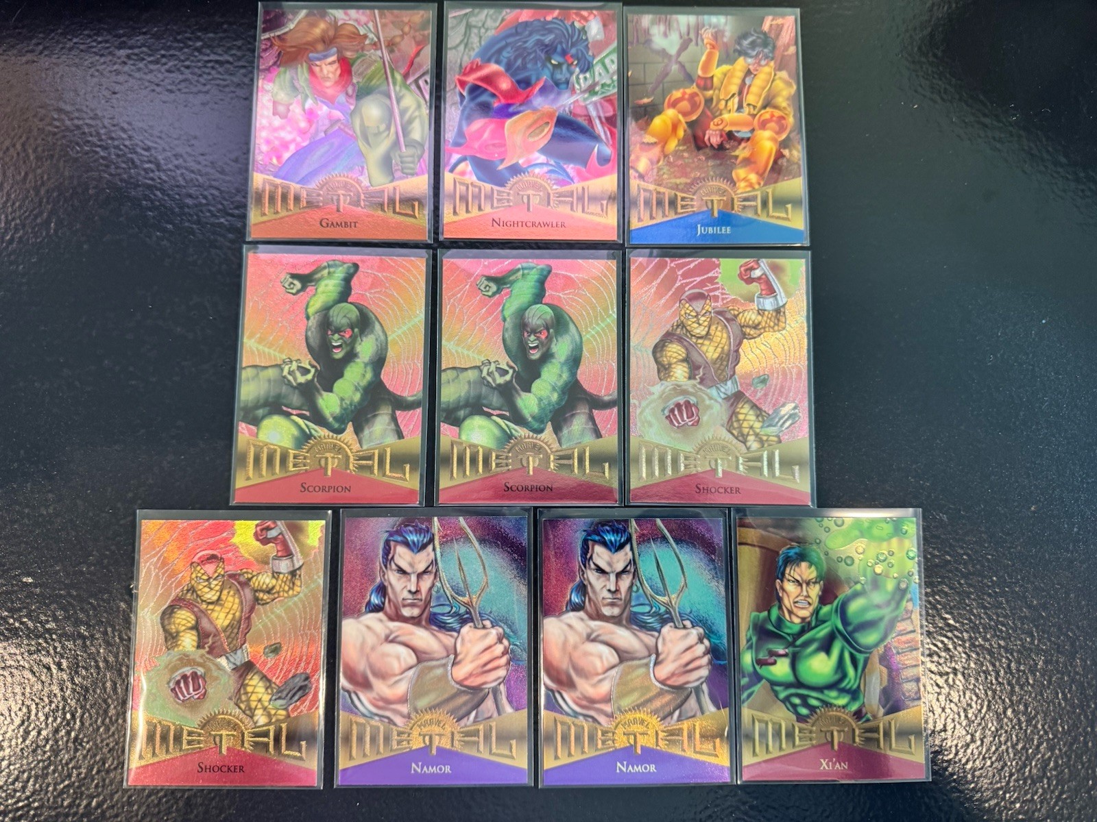 1995 Fleer Marvel Metal Lot