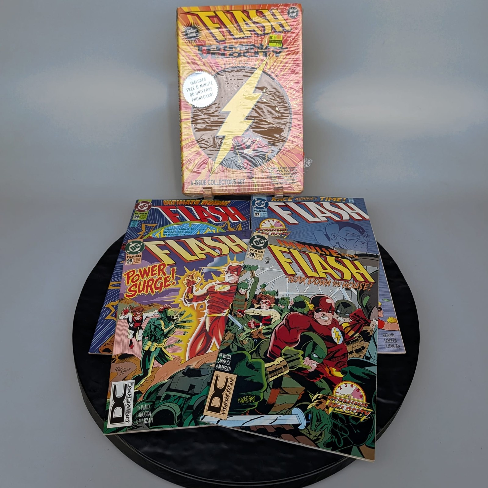 DC Comics The Flash Terminal Velocity Partial Sealed Collector Set #95-99