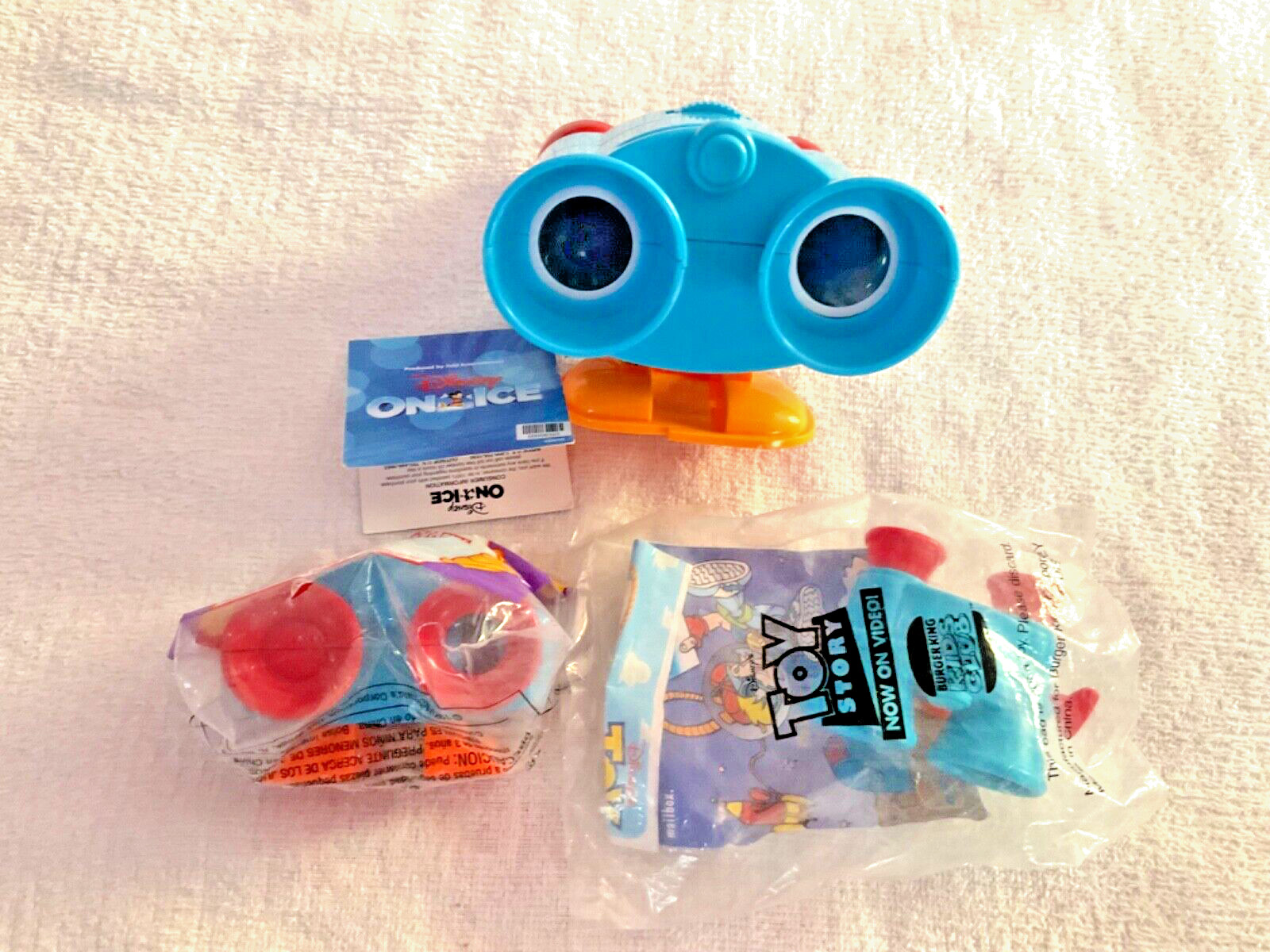 Toy Story Lenny Binoculars Disney on Ice Brand New w Tag & 2 McD Binoculars New