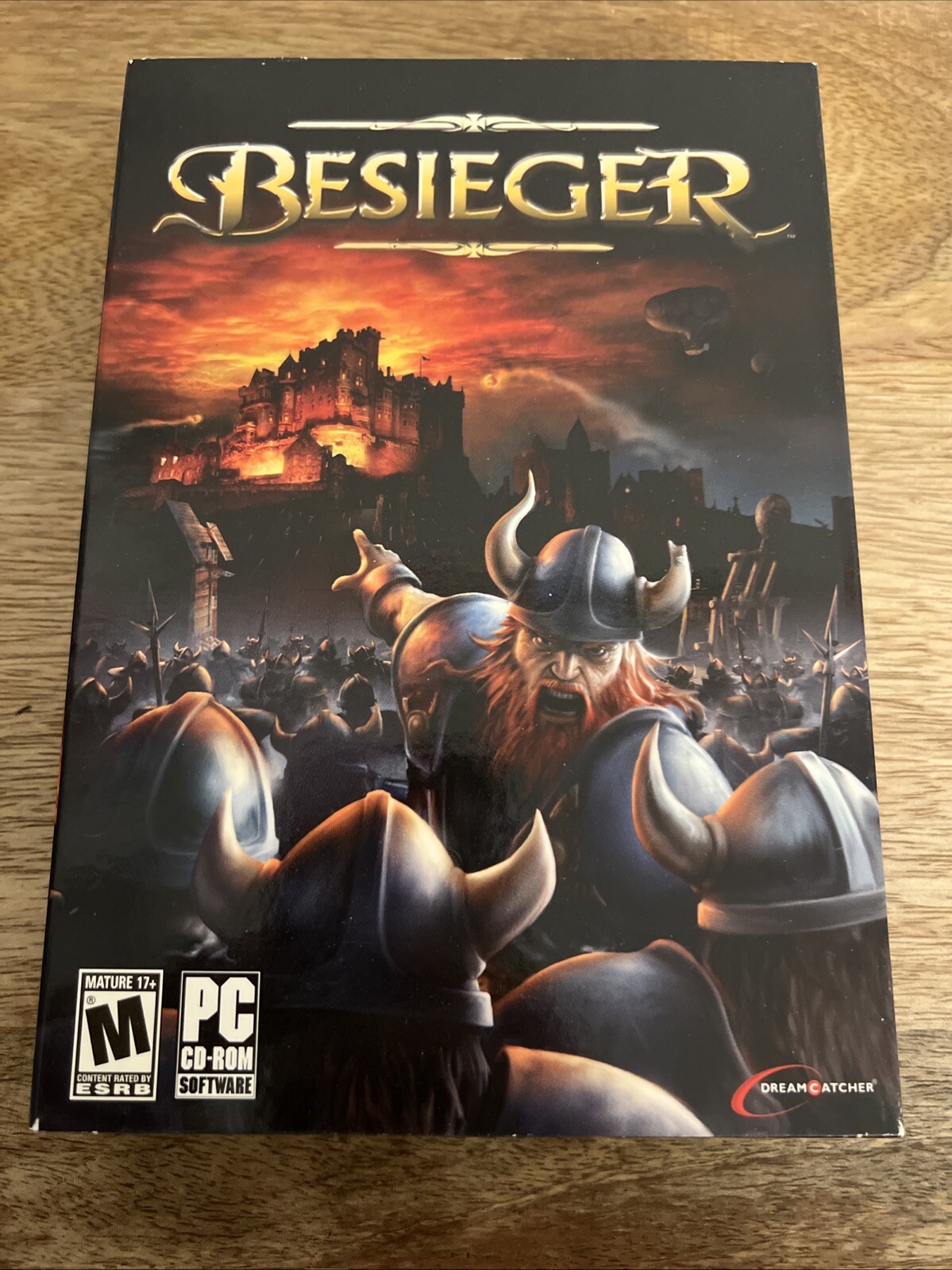 Besieger Video Game Pc Cd-ROM M-Mature Dreamcatcher (Factory Sealed)