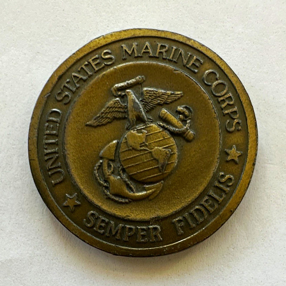 United States Marine Corps Semper Fidelis Lansing MI Wildmen Challenge Coin -12