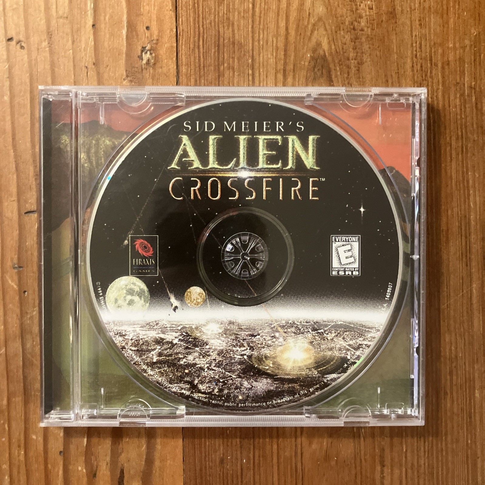 Sid Meier's Alien Crossfire PC Disc Game 1999 Tested and Working