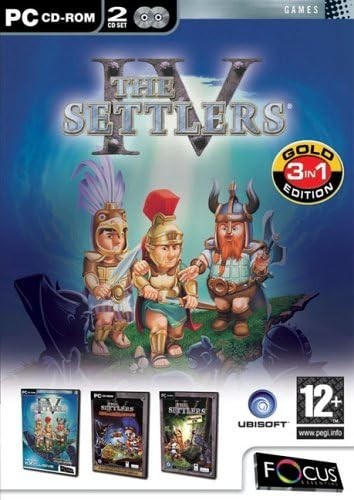 Settlers IV Gold Edition NEW Sealed Including The Mission CD, All expansions
