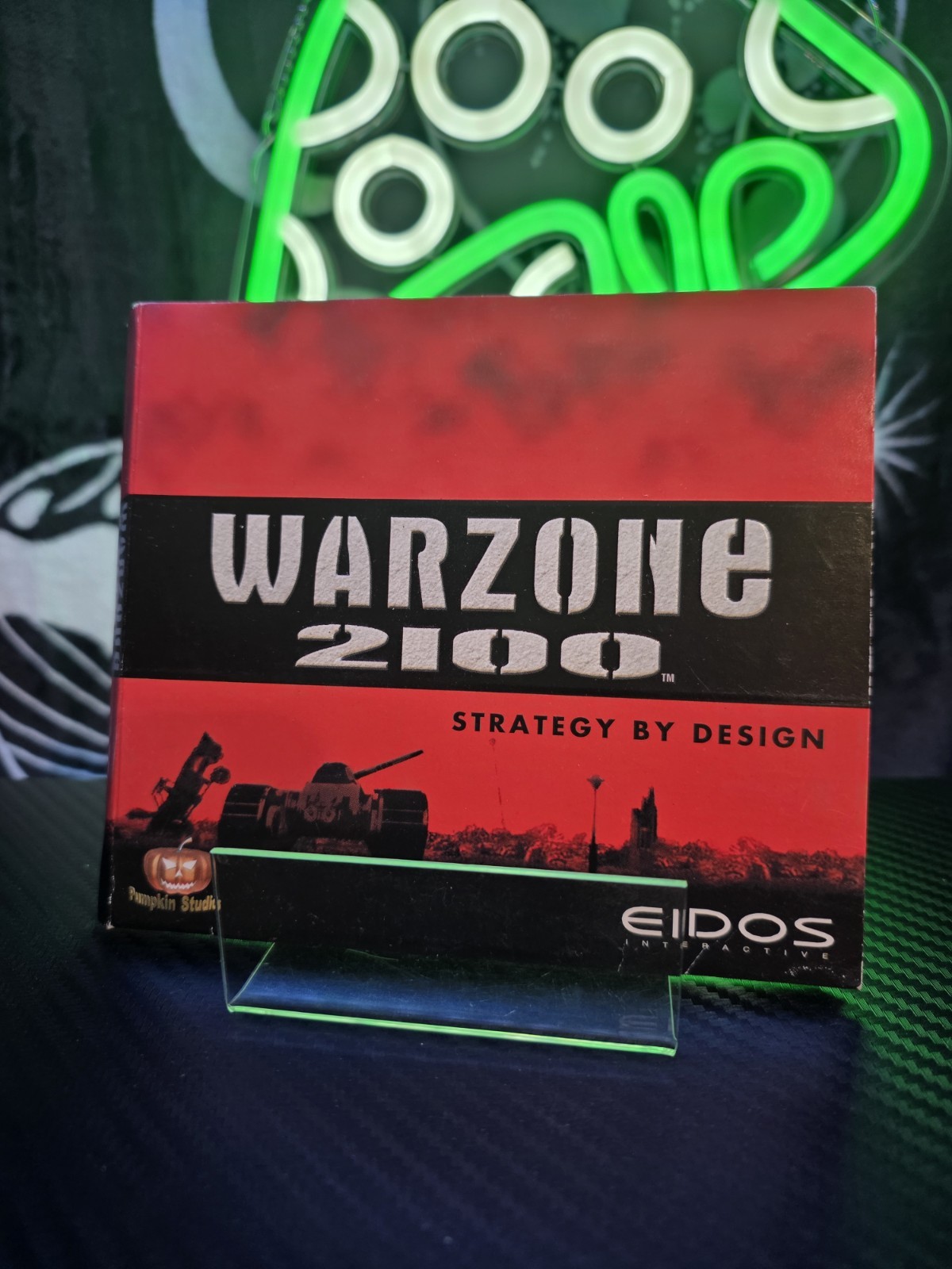 Eidos Warzone 2100 2 Disc Set + Demos Video Game Windows 95/98 PC CD-ROM 1999 