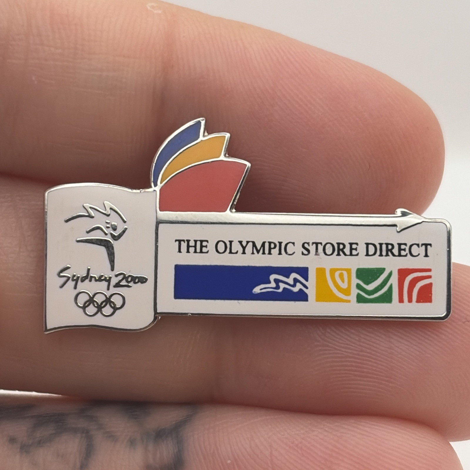 2000 Sydney Australia Summer Olympics The Olympic Store Direct Lapel Hat Pin