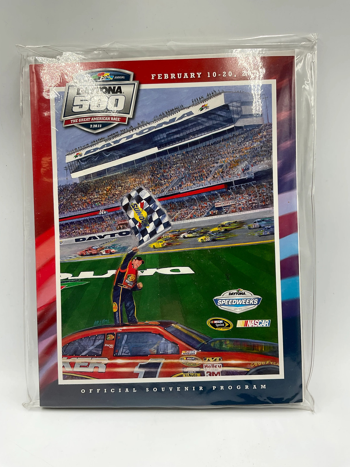 2001 Daytona 500 Official Program  Dale Earnhardt Sr Final Race NASCAR