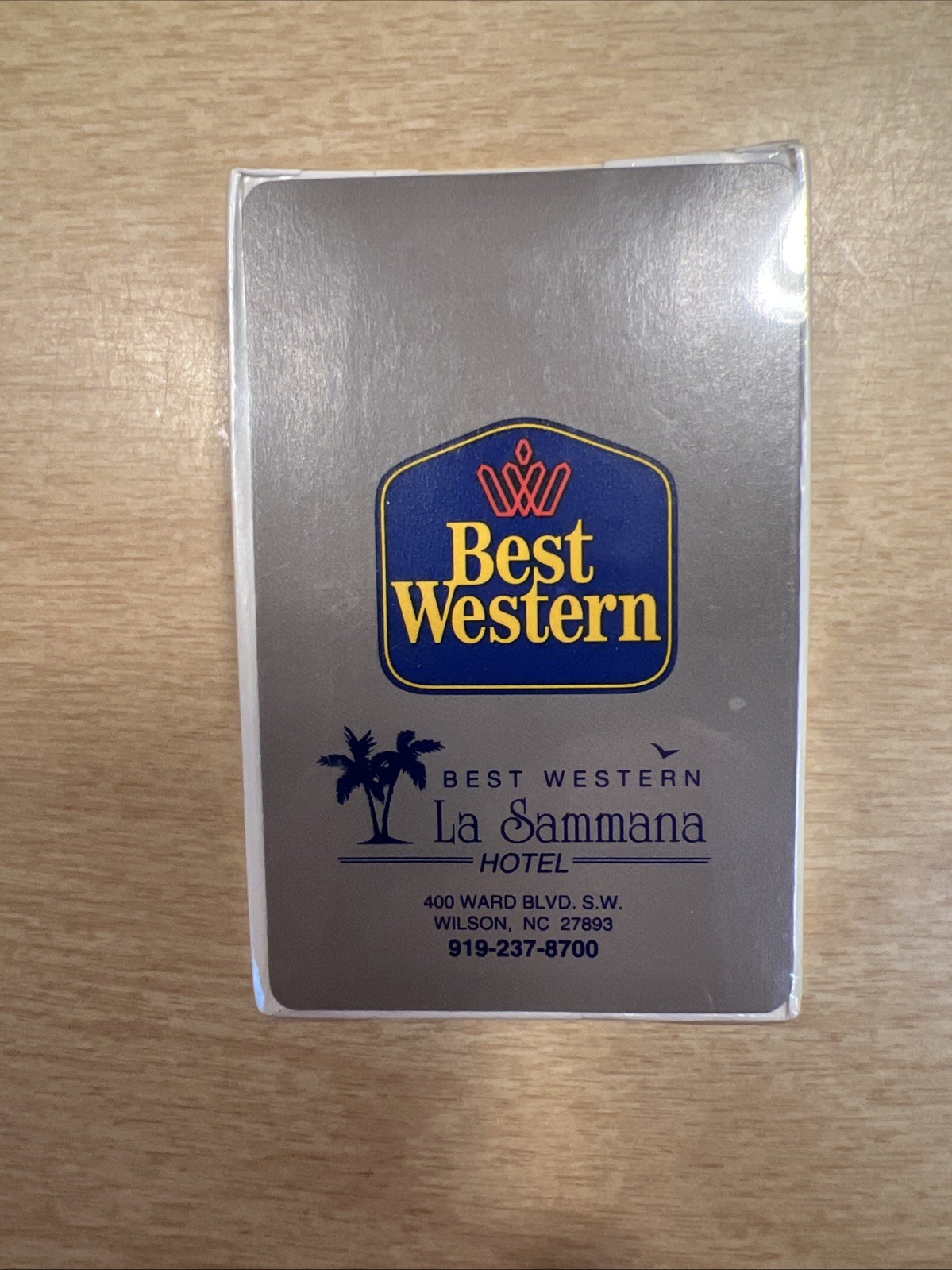 Vintage Best Western La Sammana Hotel Wilson, NC Sealed Playing Cards Full Deck