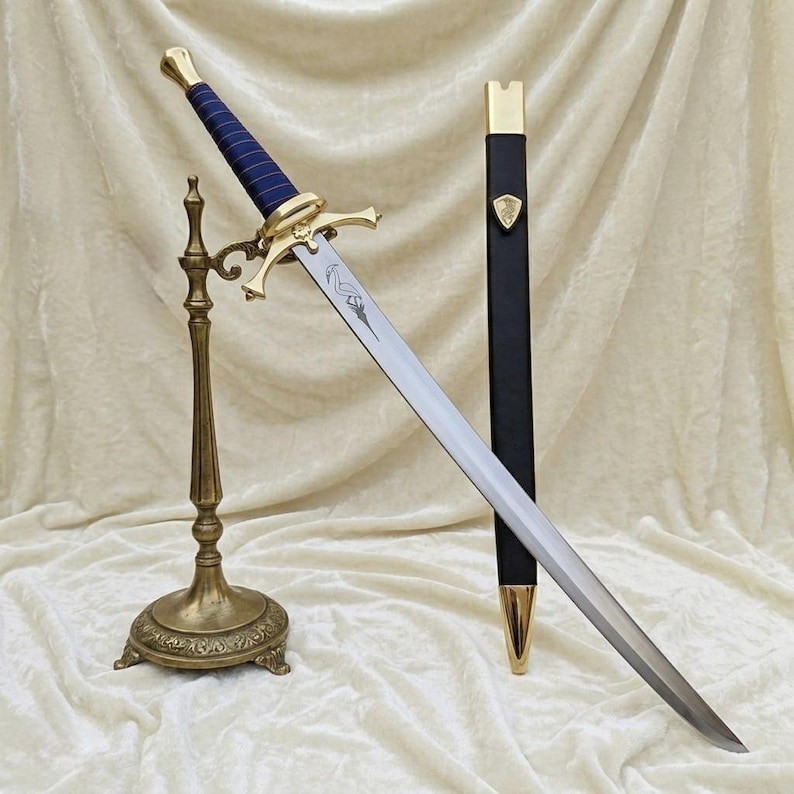 Custom Handmade The Wheel Of Time Inspired Heron Mark Sword Replica 38''