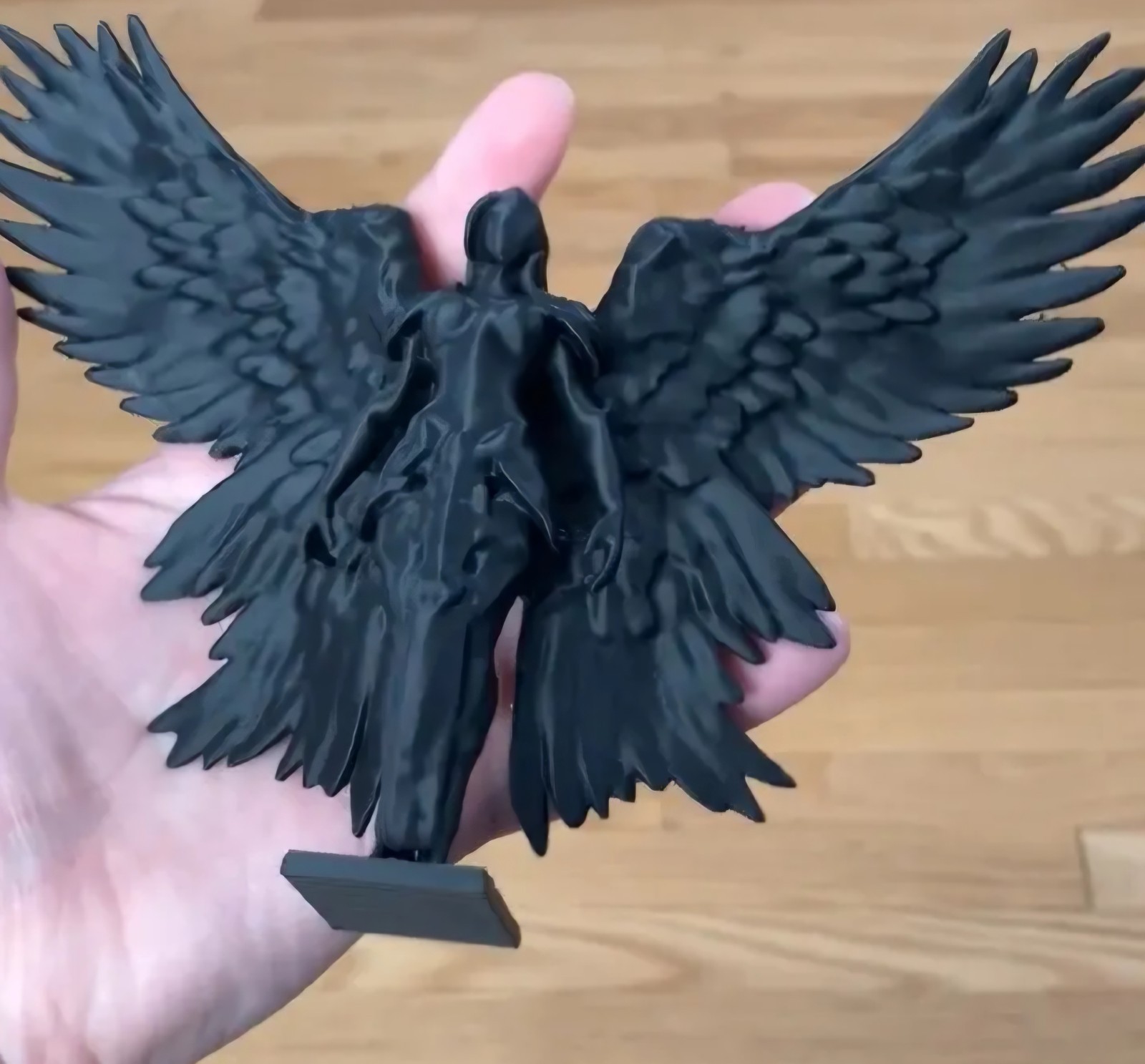Warrior Angel Figurine 3D Printed