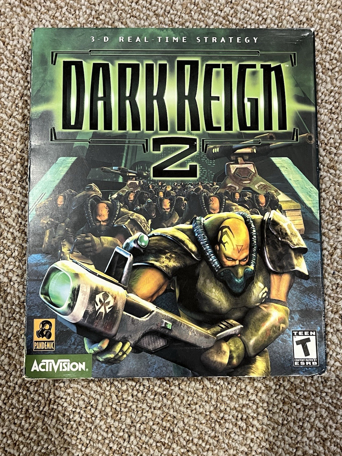 Dark Reign 2 PC Game Activision Sealed Damaged Big Box 2000 CD ROM Computer