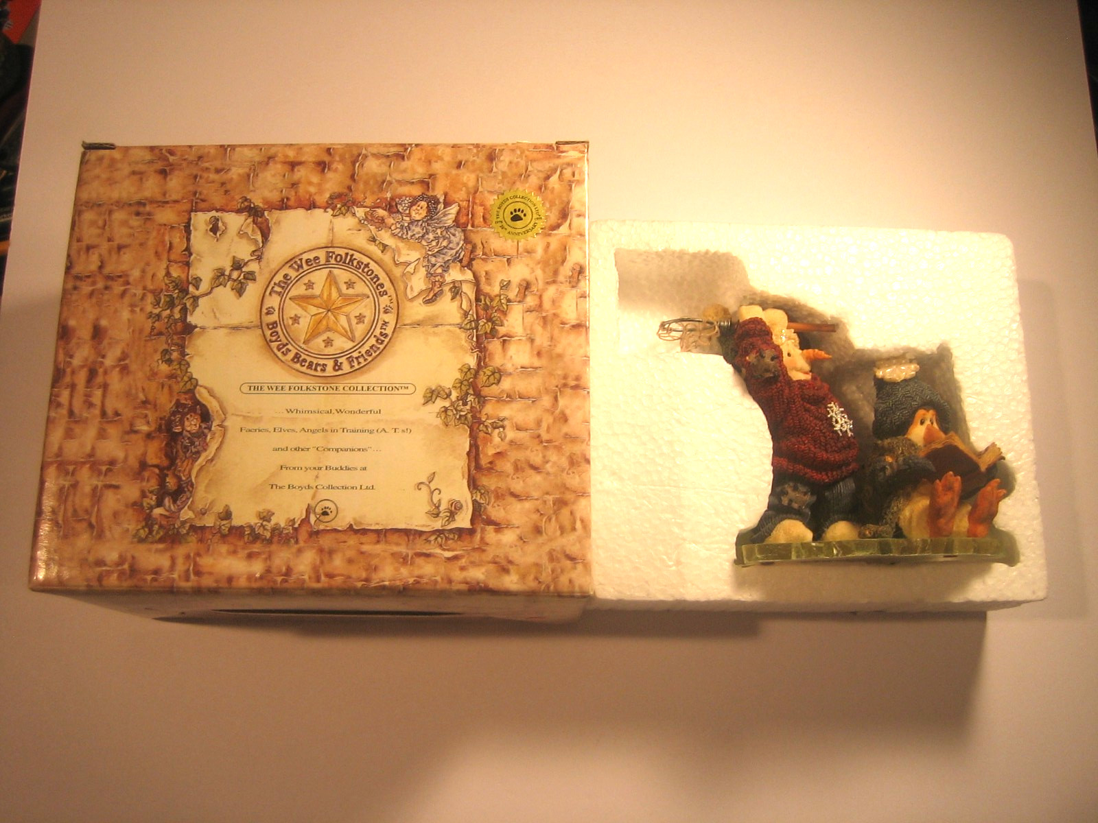 1999 BOYDS BEARS WEE FOLKSTONE 36509 KETCHUM & B QUICK GOT ONE FREE US SHIP