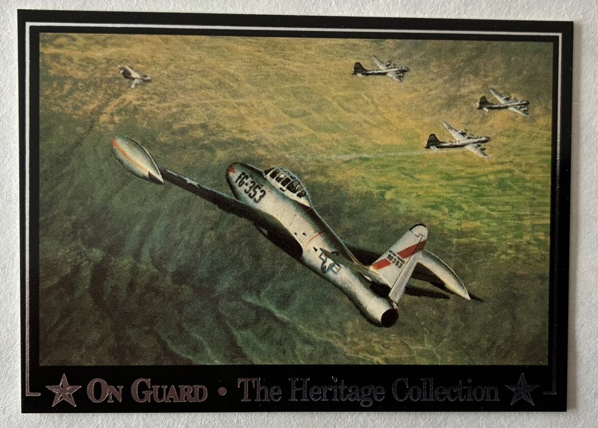 Mig Alley 136th Fighter-Bomber Wing  Korean War Historical Trading Card