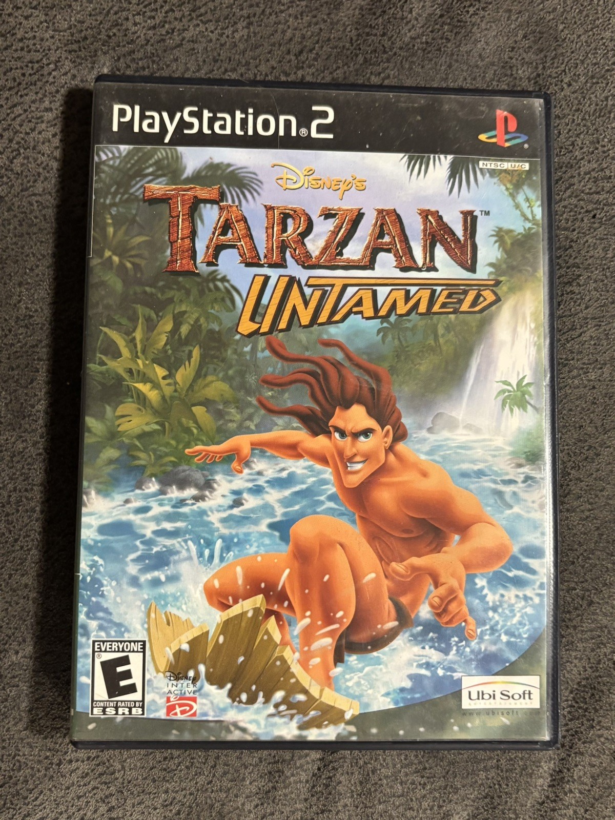 Disney Tarzan Untamed Sony PlayStation 2 PS2 Complete CIB TESTED + Reg Card