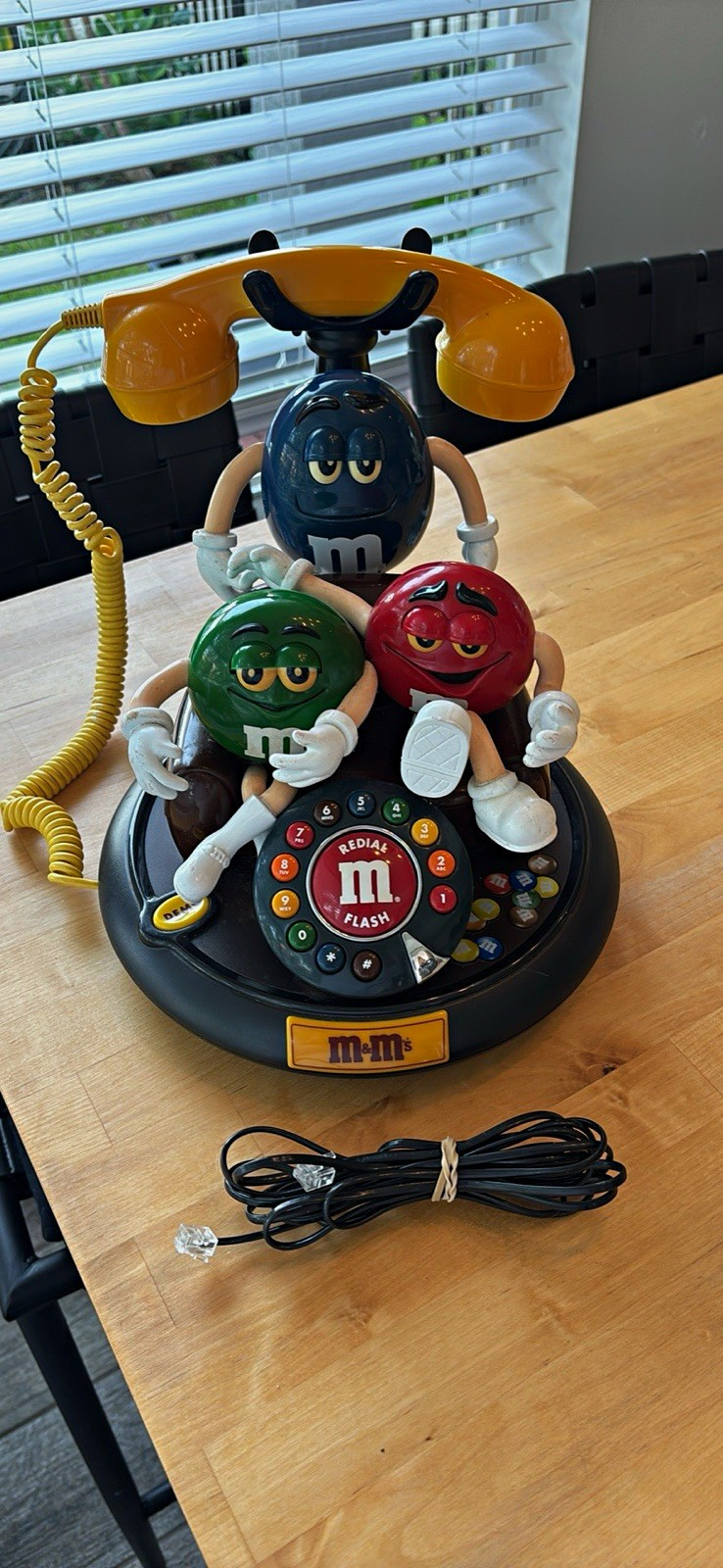 VINTAGE M&M's Character Animated Telephone collectible