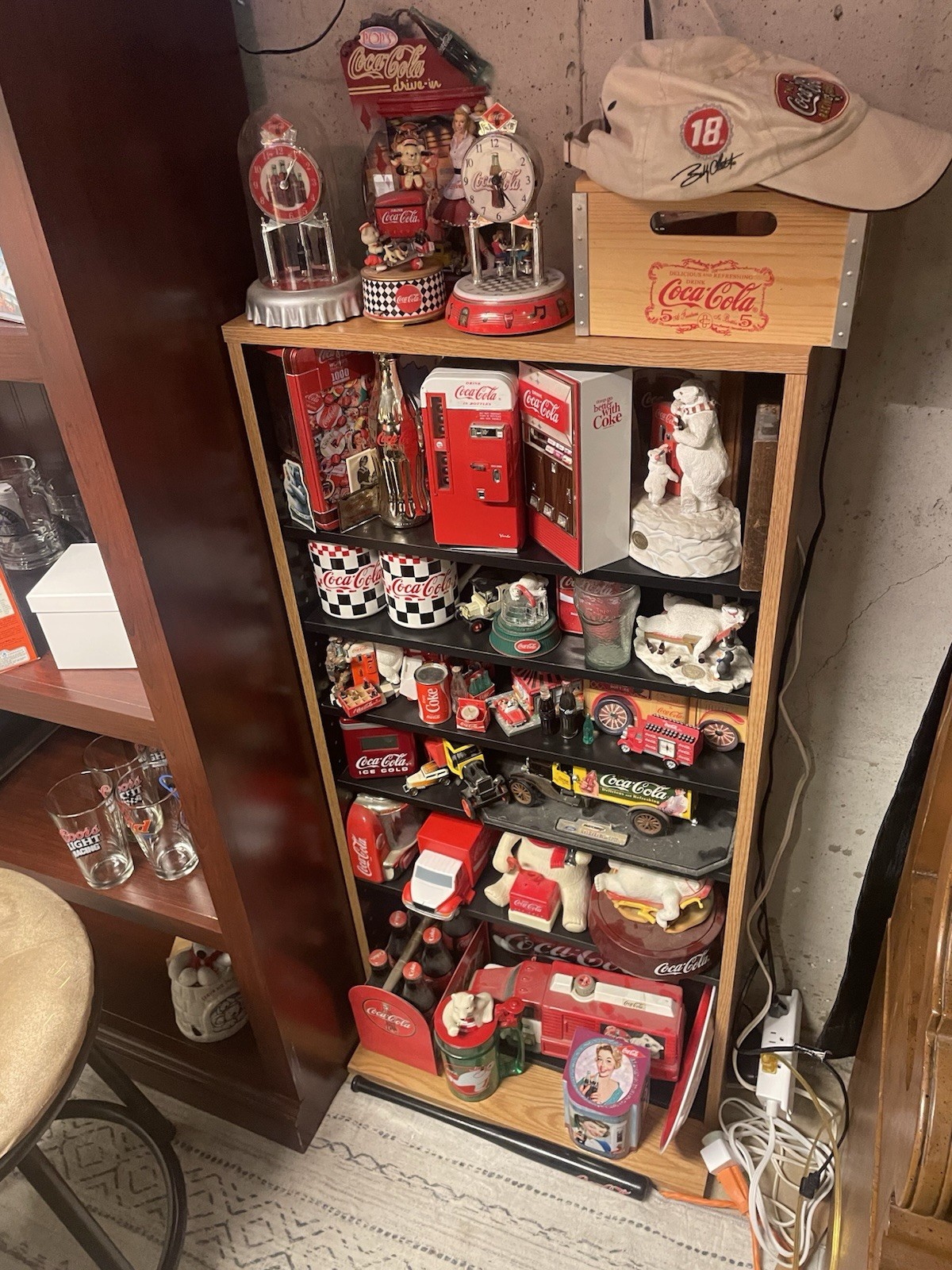 Coca-Cola Collectibles Memorabilia Large Mixed Lot Trucks Bears Vintage Coke