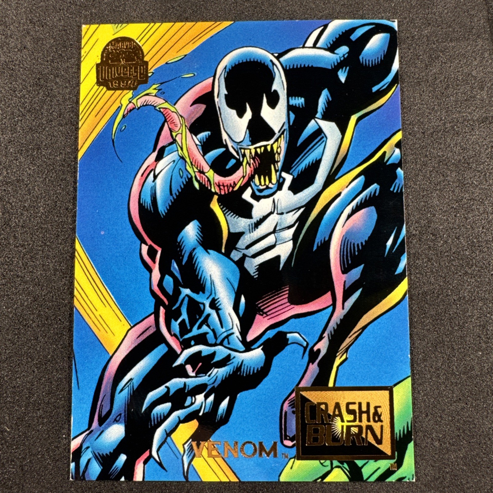 VENOM 1994 Marvel Universe Crash & Burn #77 NM