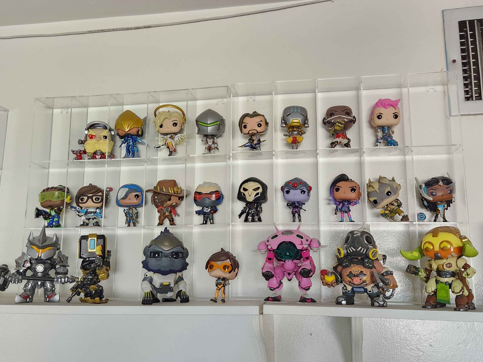 Overwatch Funko Pop Lot | First 25 characters | Unboxed