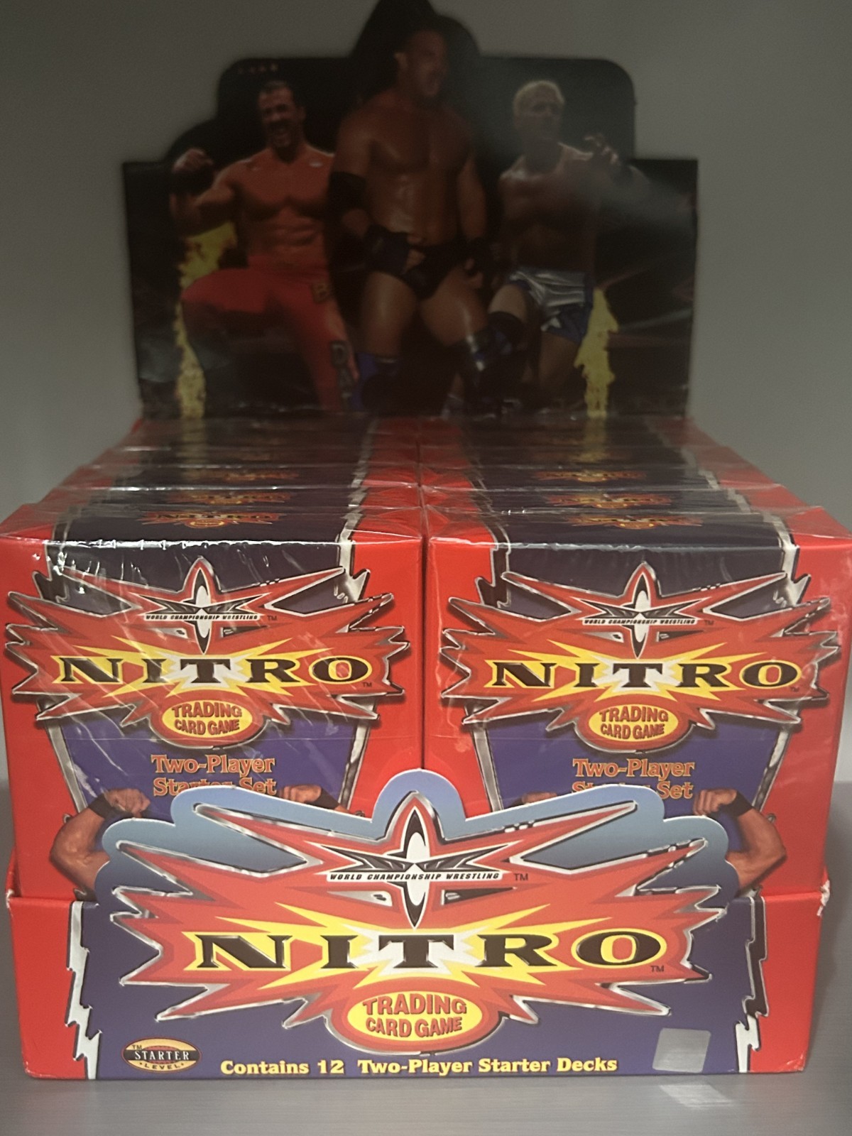 2000 Wizards of the West Coast WCW Nitro TCG Sealed 2 Player Starter Box
