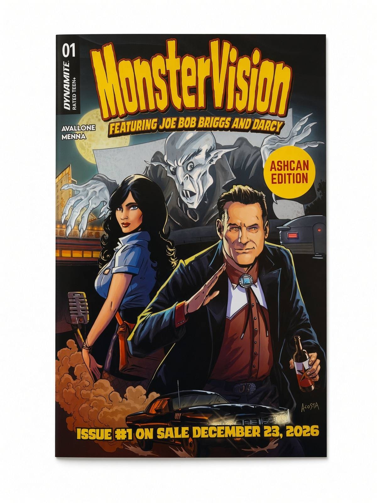 Monstervision Featuring Joe Bob Briggs and Darcy #1 Ashcan Edition NM