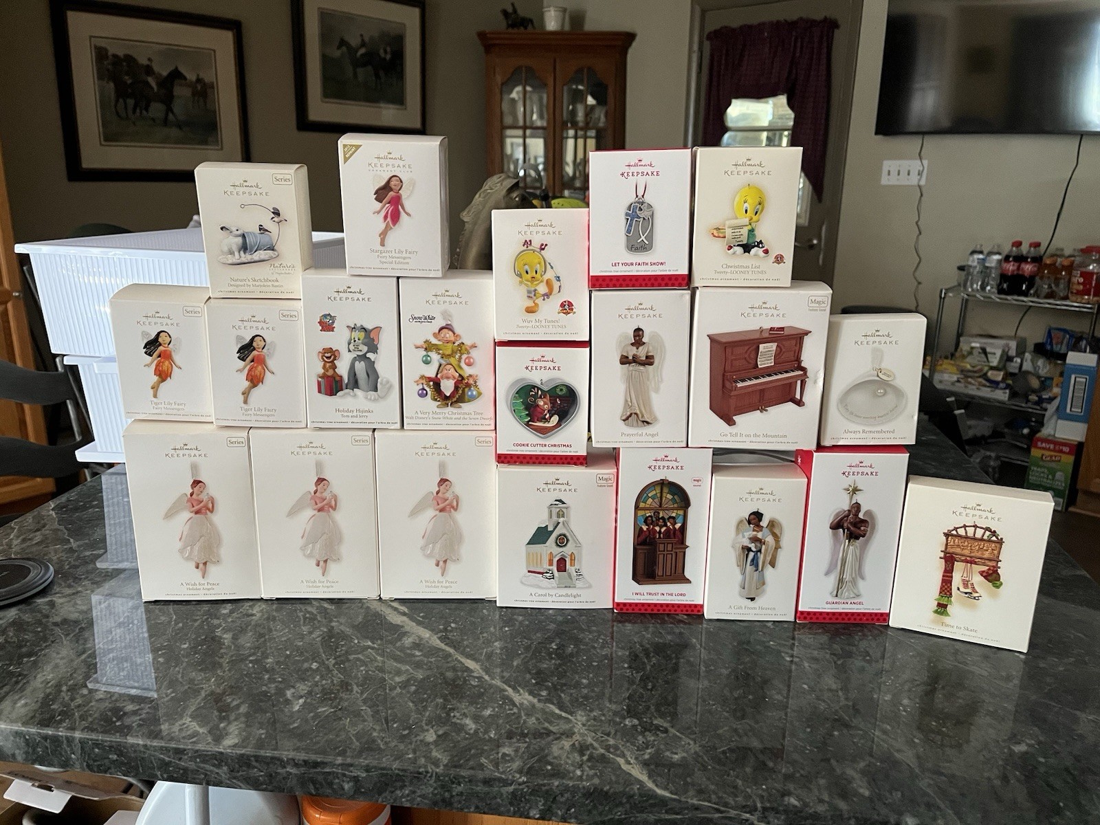 21 Hallmark Keepsake Ornaments, Brand, New, And Original Boxes See Photos