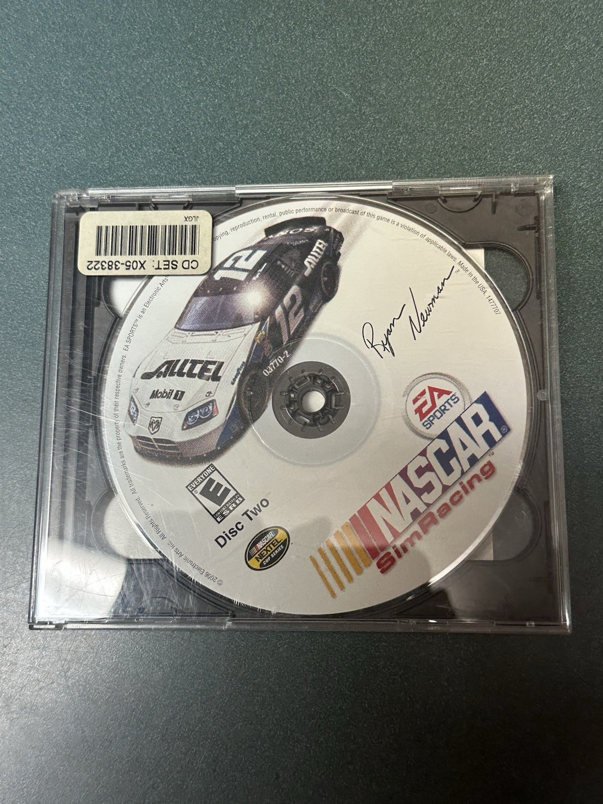 NASCAR SimRacing PC CD-ROM EA Sports 2 Discs & Instruct. Jewel Case Racing Game