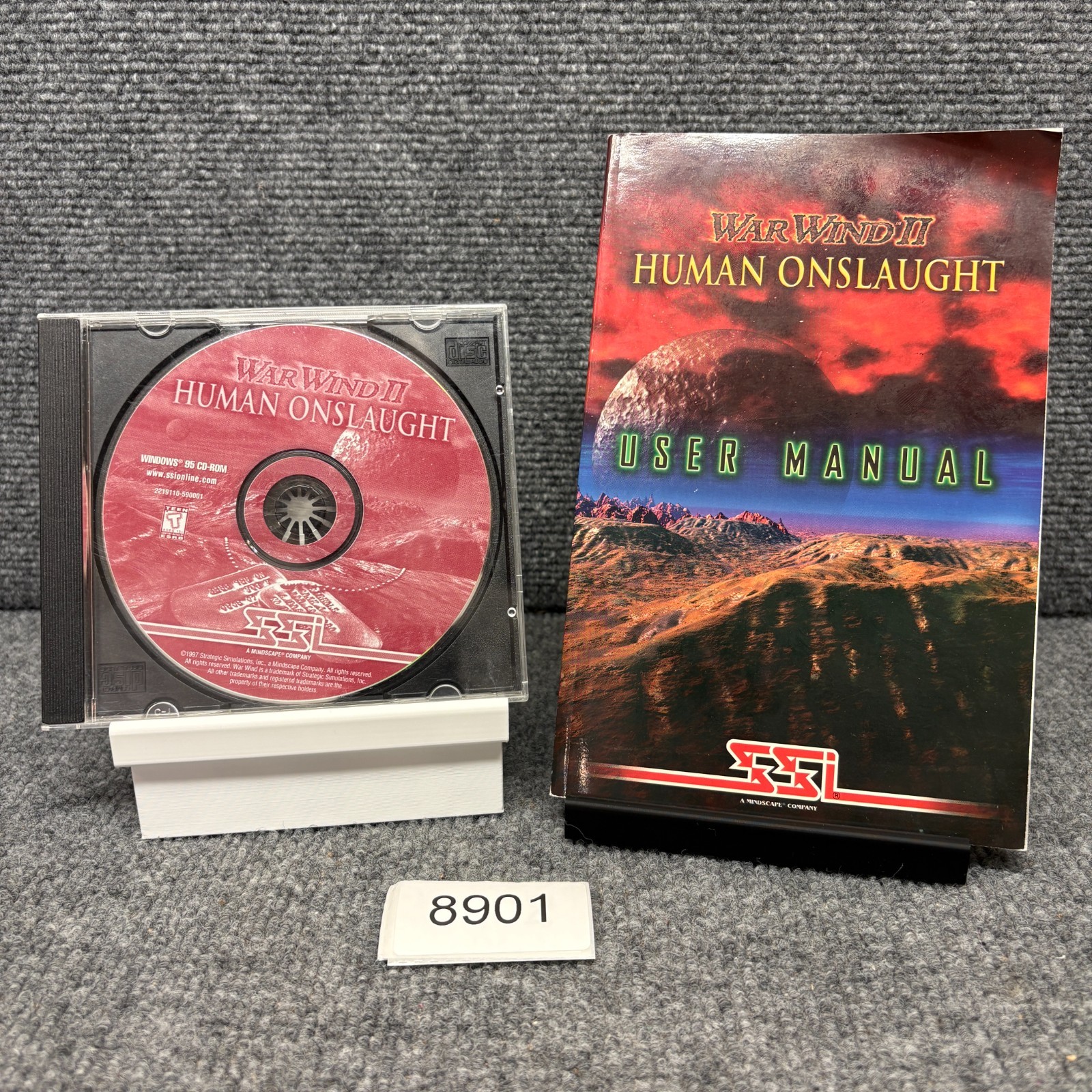 War Wind II: Human Onslaught PC Games w/ Manual VGC