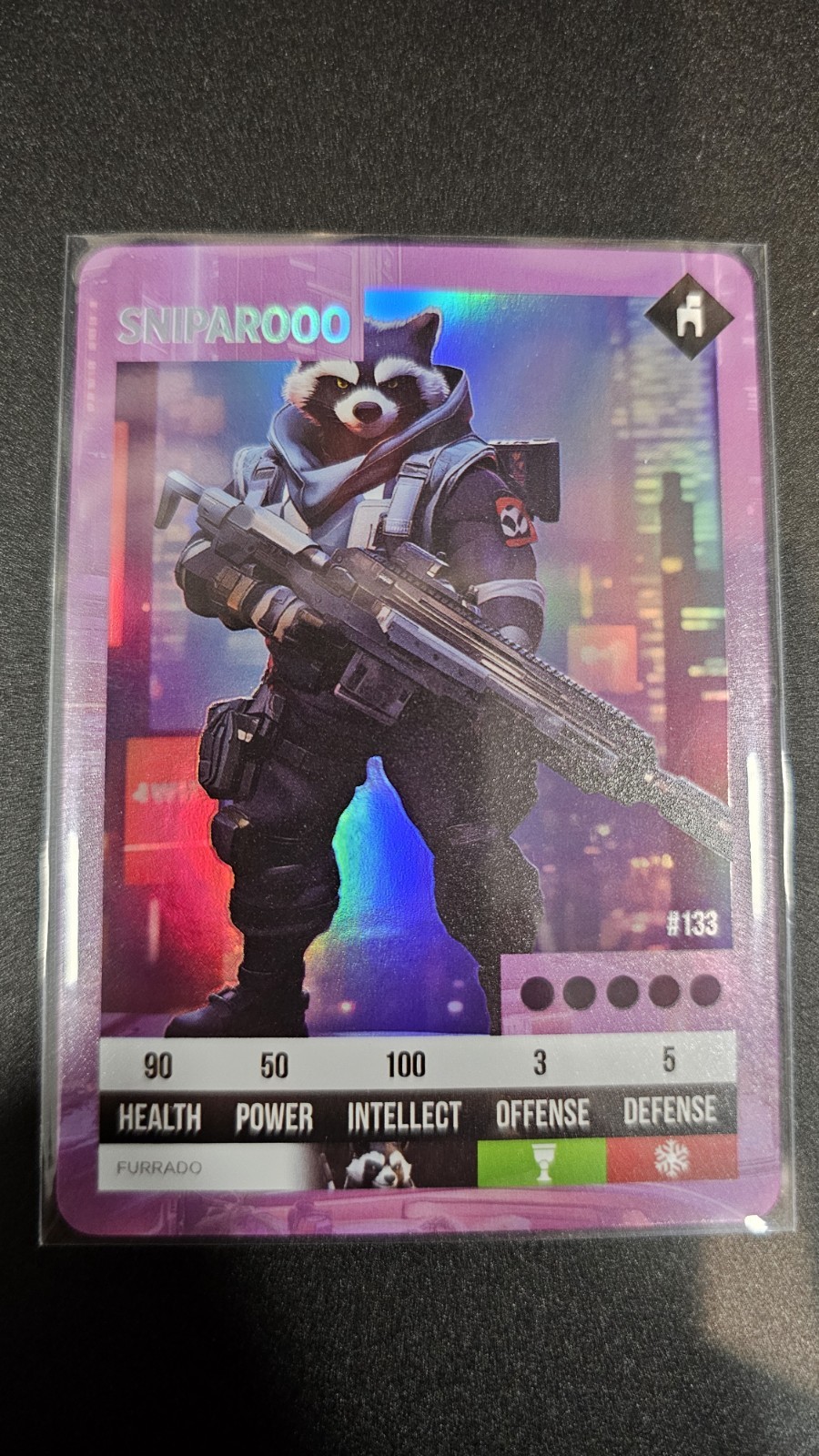 Tribes of Wondervale First Edition RARE HOLO  SNIPAR000 #133