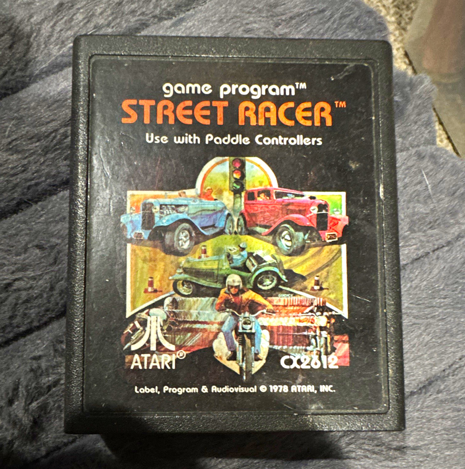 Atari Street Racer CX2612 Game Program Cartridge (1978)