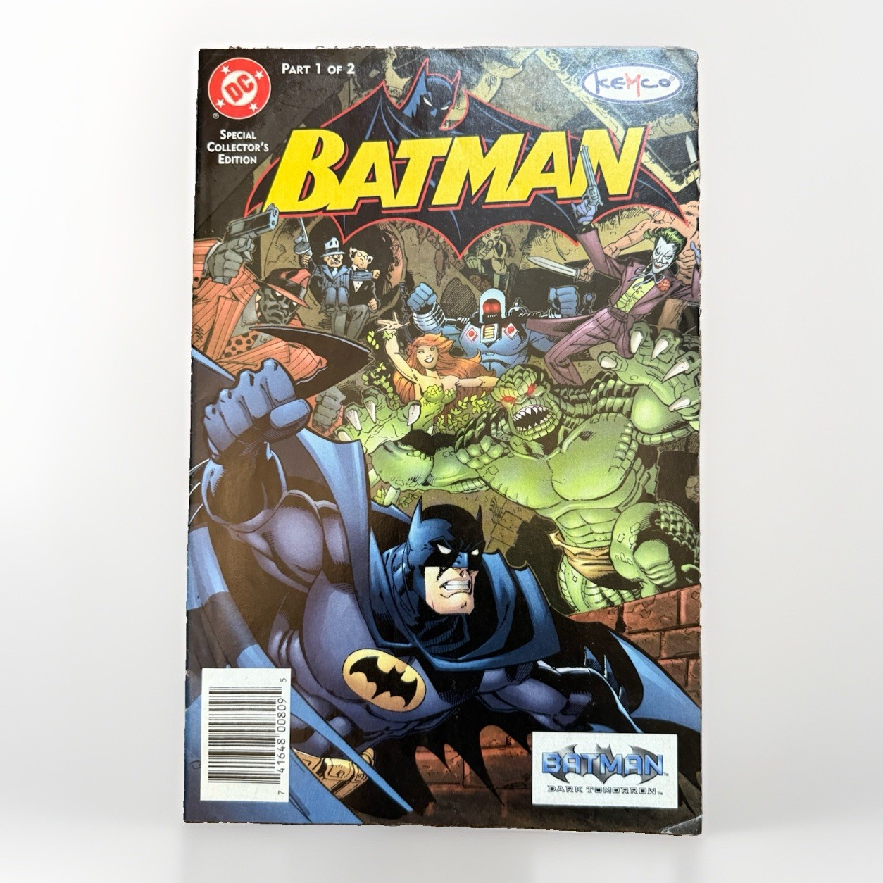 2002 Batman Dark Tomorrow DC Comic Promo Insert Kemco Gamecube Xbox VG/FN 5.0