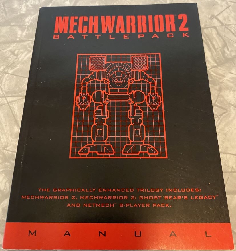 Mechwarrior 2 Battlepack Manual (PC)
