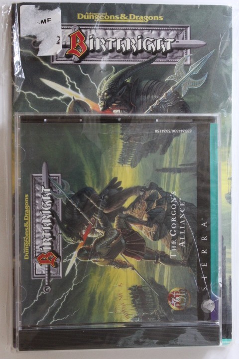 Birthright The Gorgon Alliance PC Dungeons Dragons With Guide Book