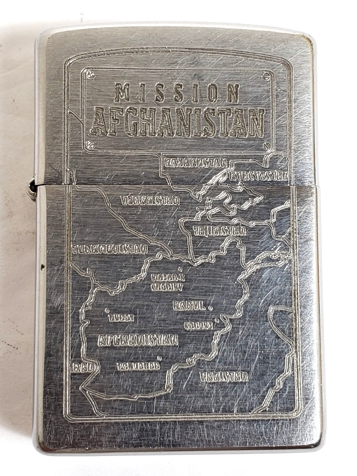 Zippo 2010 Mission  Afghanistan  Lighter