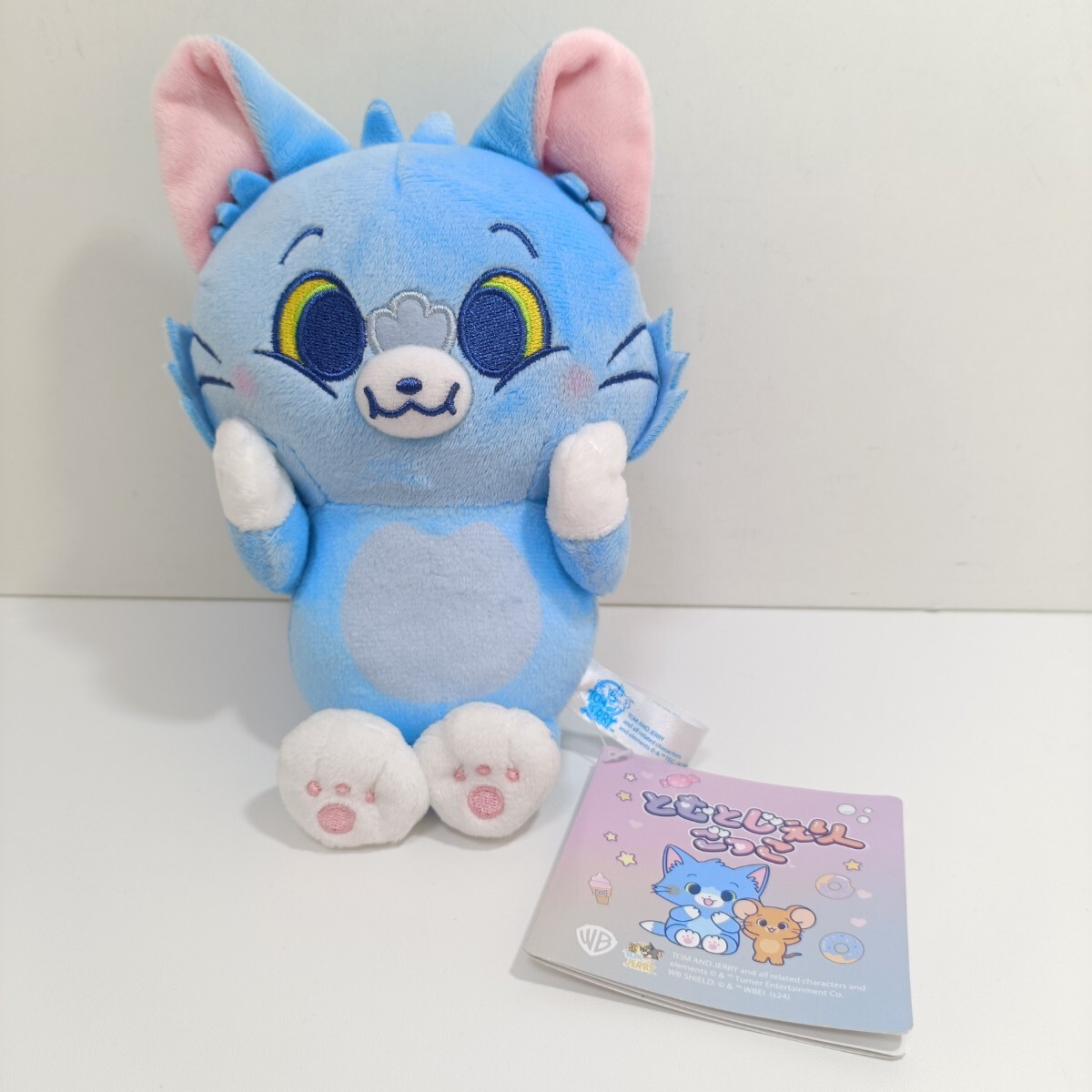 SEGA Tom and Jerry Plush Mugyutto Tag Unused Non-sale Item