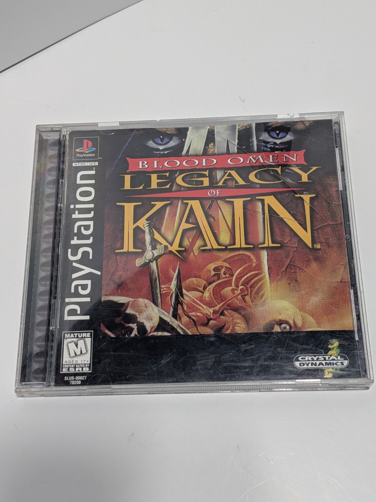 Blood Omen: Legacy of Kain (PlayStation 1, 1996) Black Label CIB