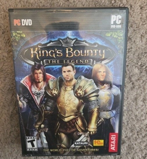 King's Bounty The Legend PC 2008 Complete w/ Manual ATARI In Case 