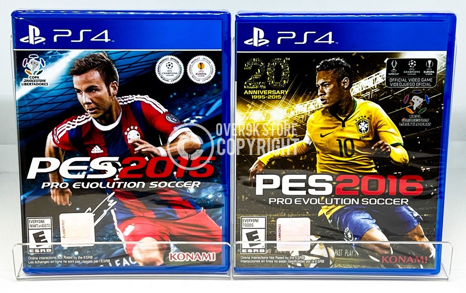 Pro Evolution Soccer PES 2015 + PES 2016 - PS4 - Brand New | Factory Sealed