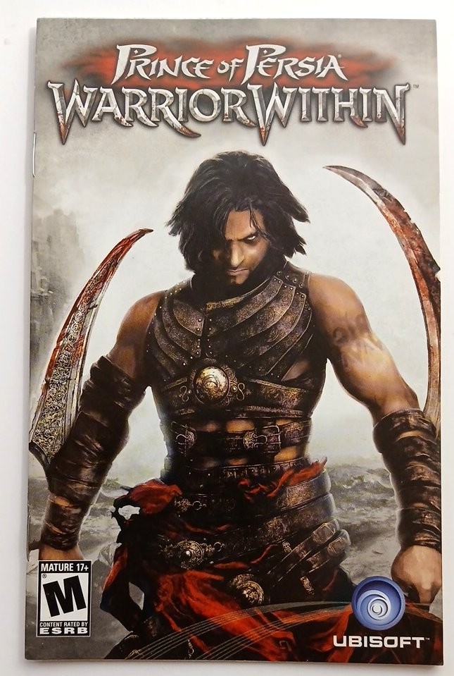 Playstation 2 PS2 Instruction Manual Only - Prince of Persia The Warrior Within