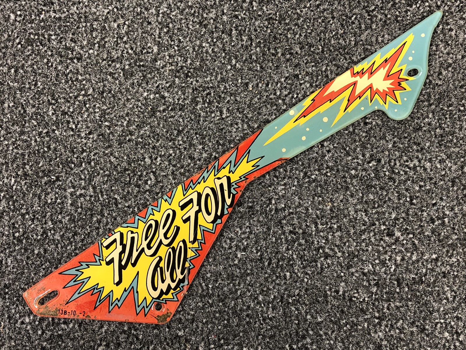 Stern Ted Nugent Pinball Machine Plastic 13A-108-2 