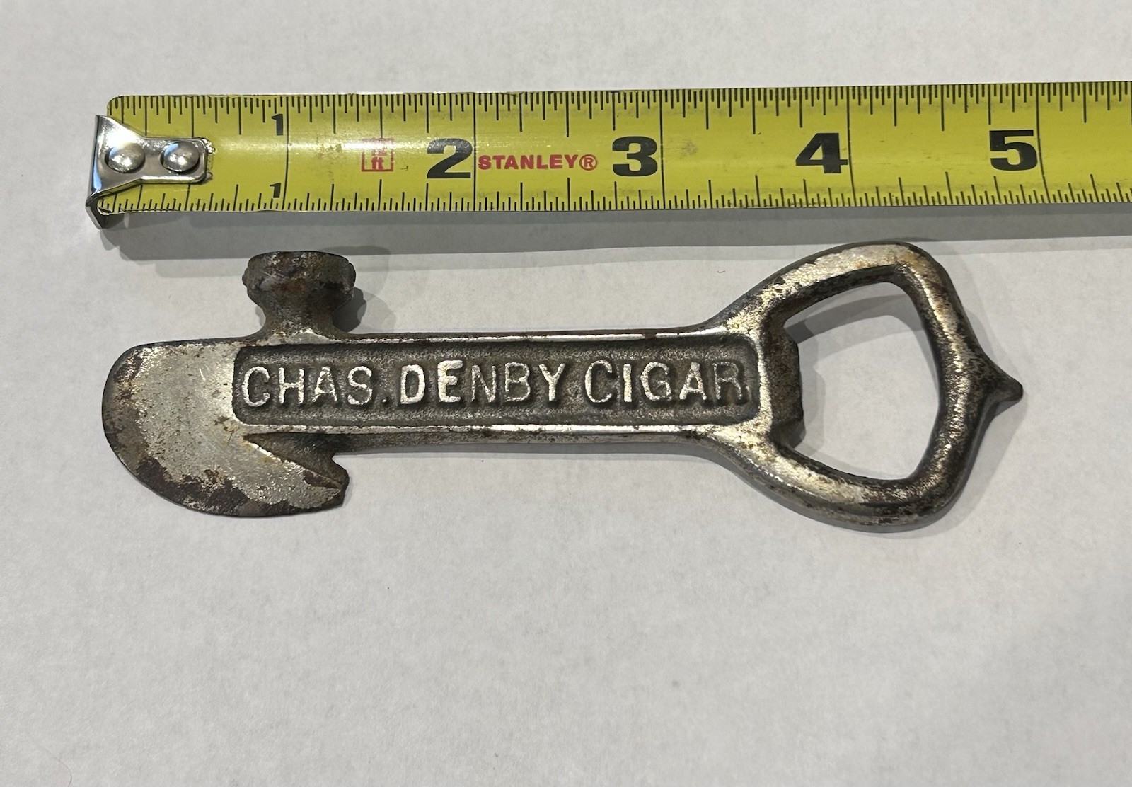 Vintage Chas. Denby Cigar Box Opener-Hammer & Bottle Opener