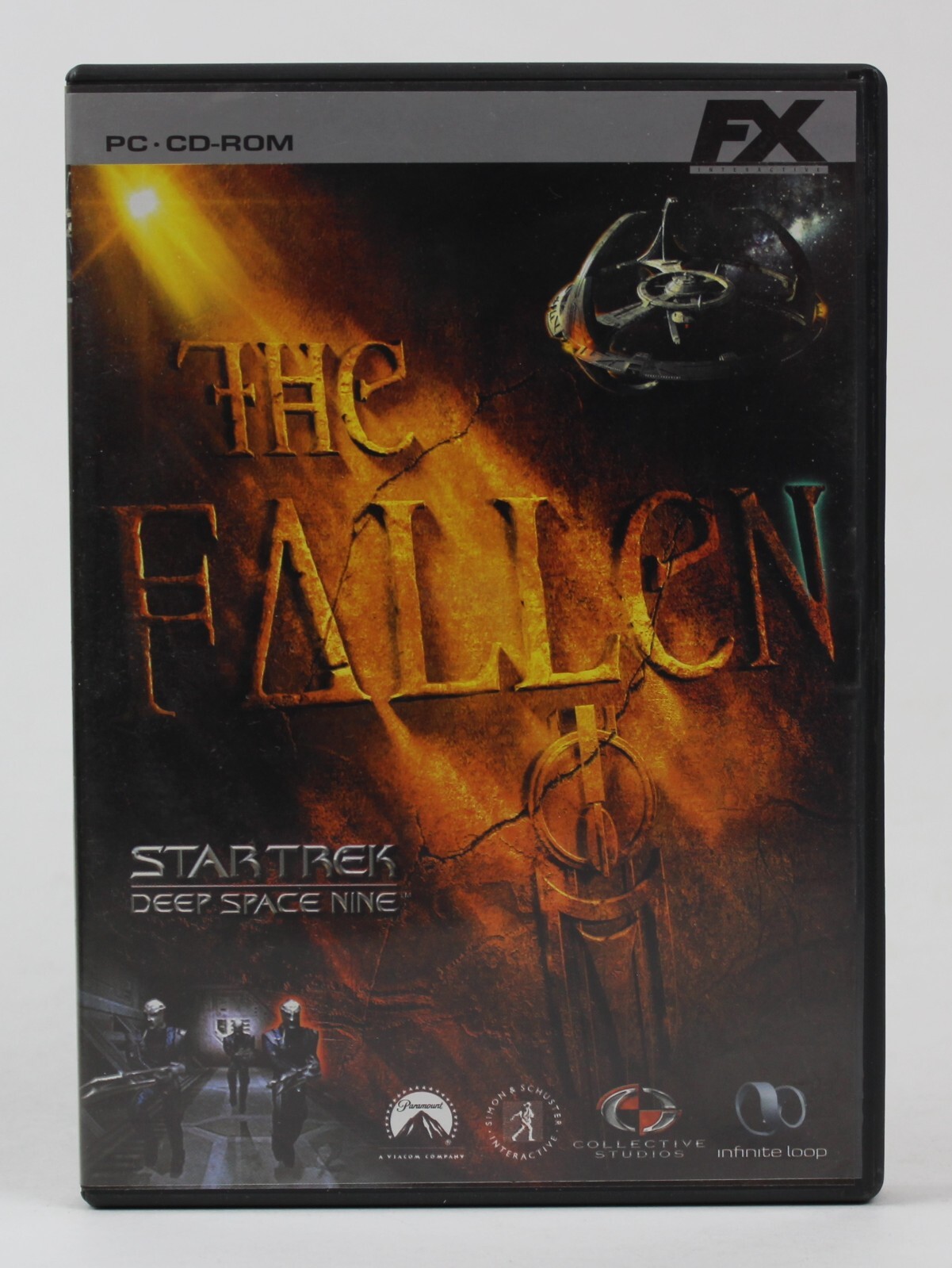 2001 STAR TREK DS9 THE FALLEN Video Game Spain Release Castillian Spanish - READ