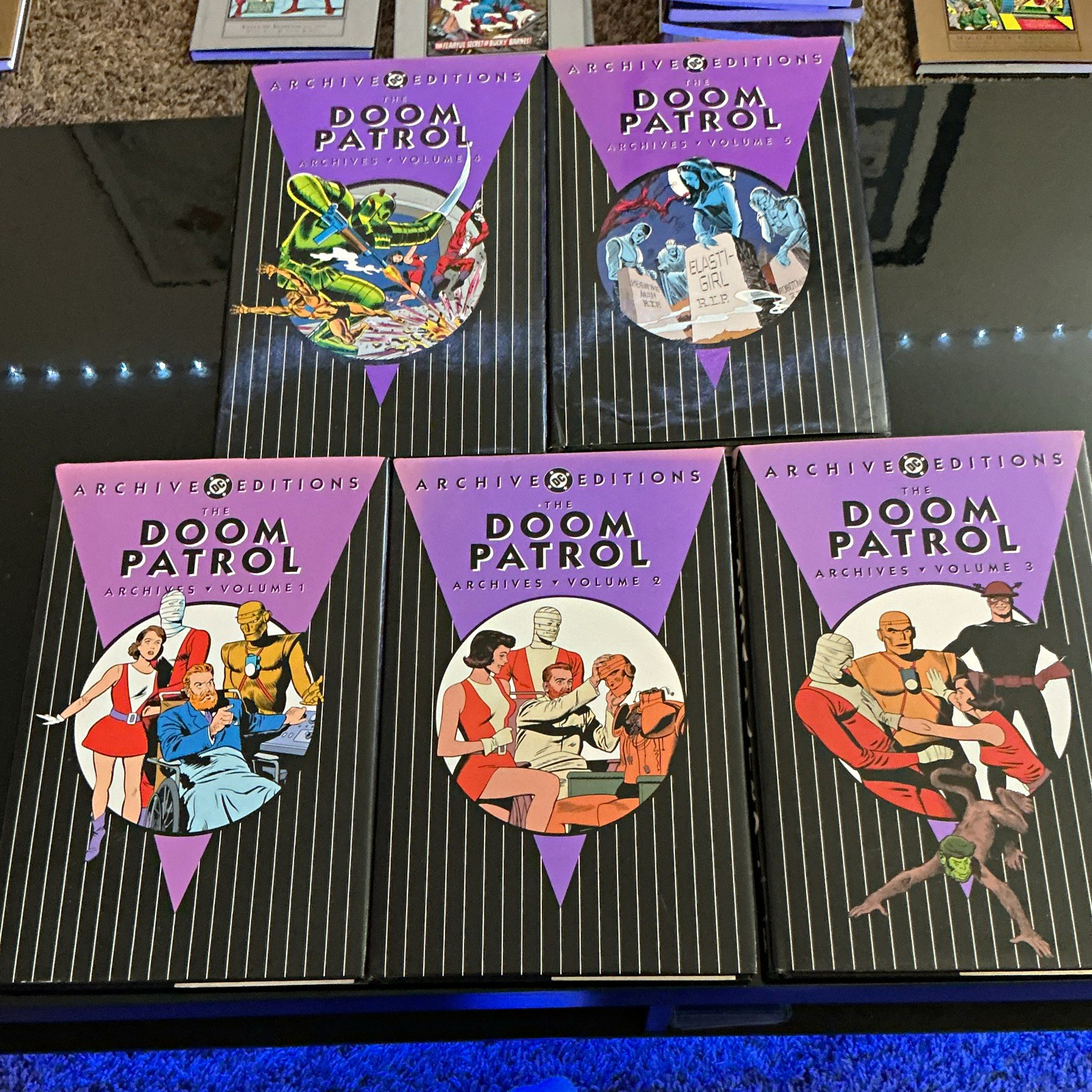DC Comics The Doom Patrol Archives Archive Editions Vol 1-5 Set (Lot)