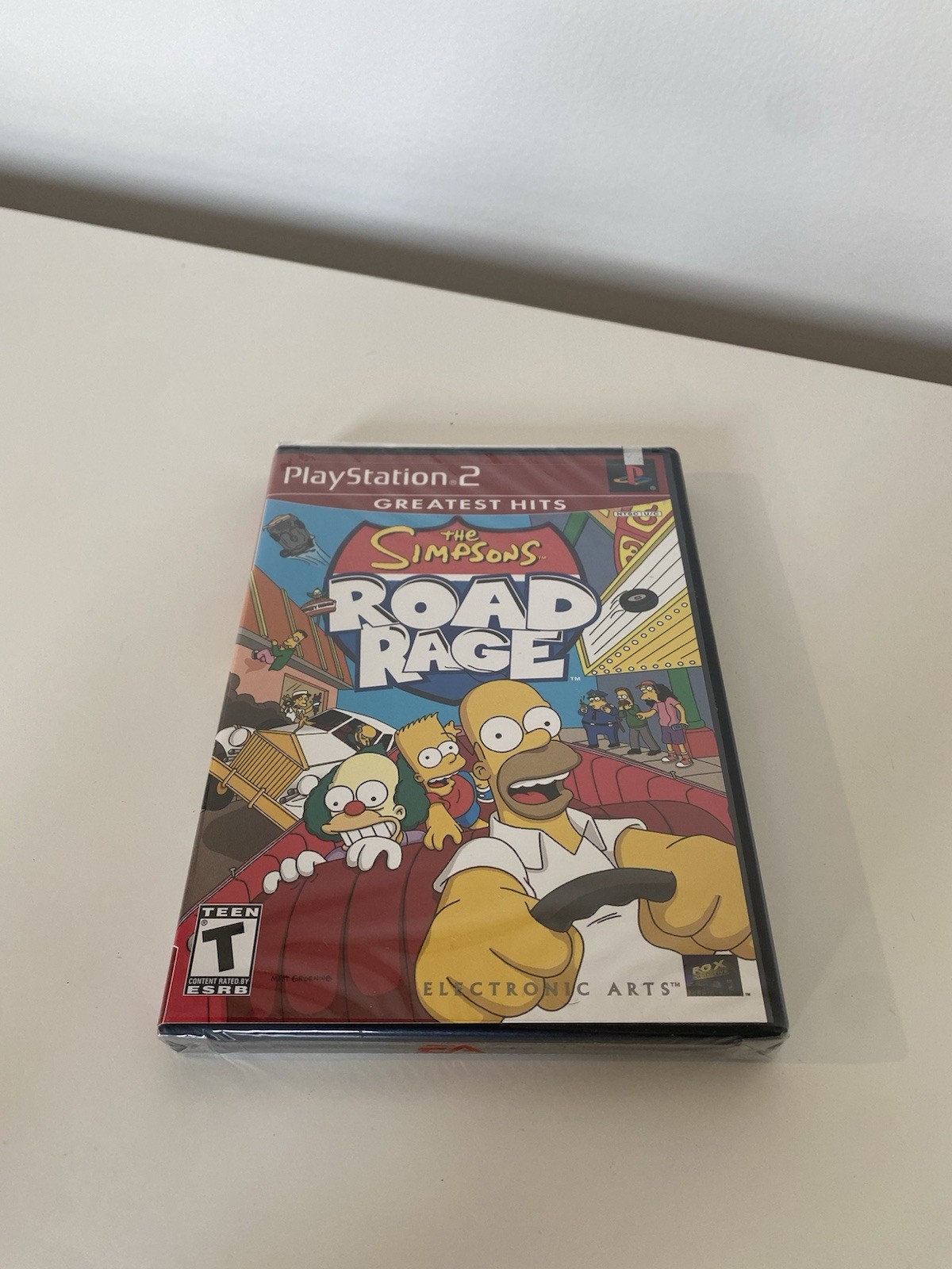 Simpson’s: Road Rage (Sony PlayStation 2, 2001) PS2 Greatest Hits- New/Sealed
