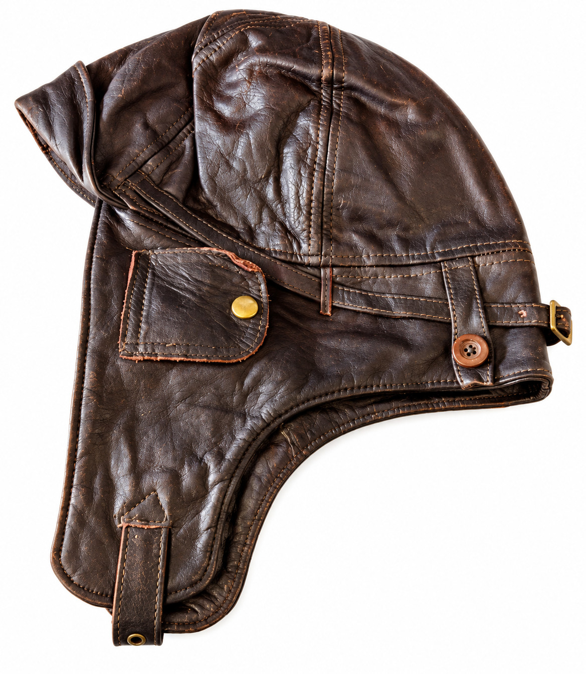 ROYAL FLYING CORPS LEATHER AVIATOR FLYING HELMET