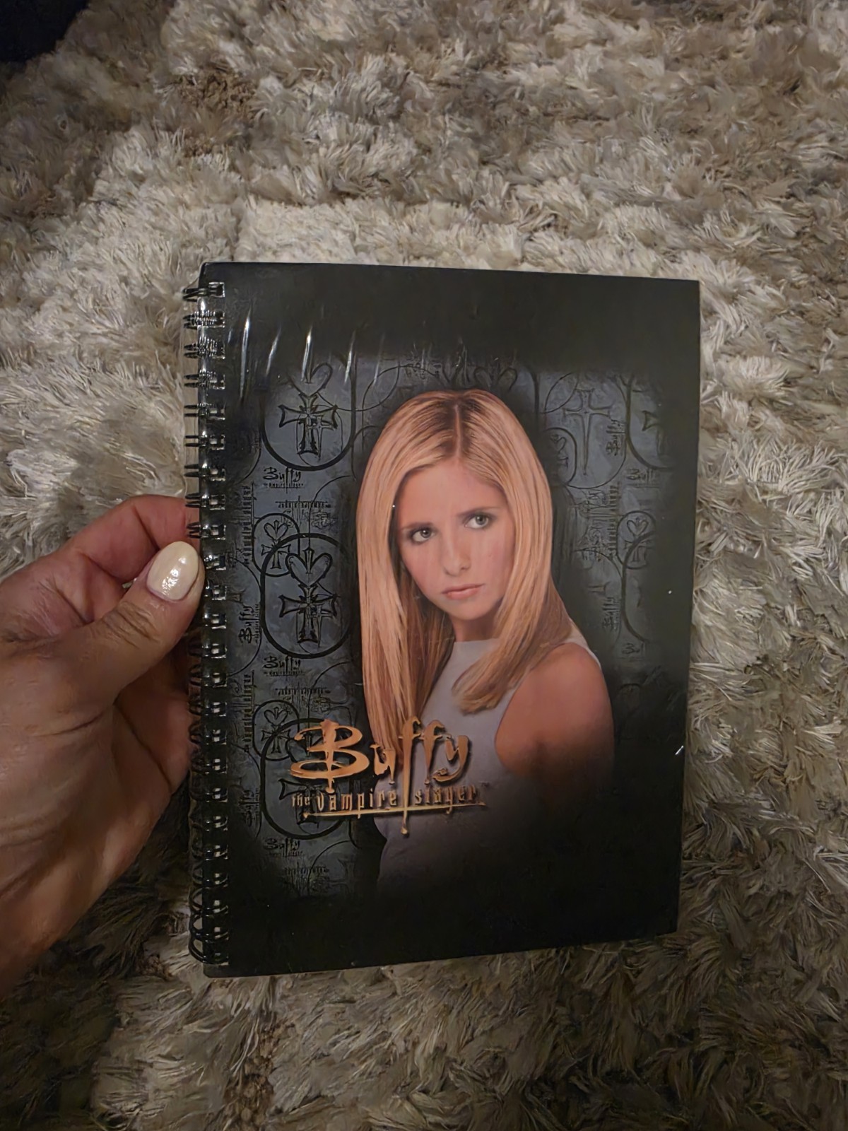 Vintage Buffy the Vampire Slayer Spiral Notebook (2000) - Factory Sealed.