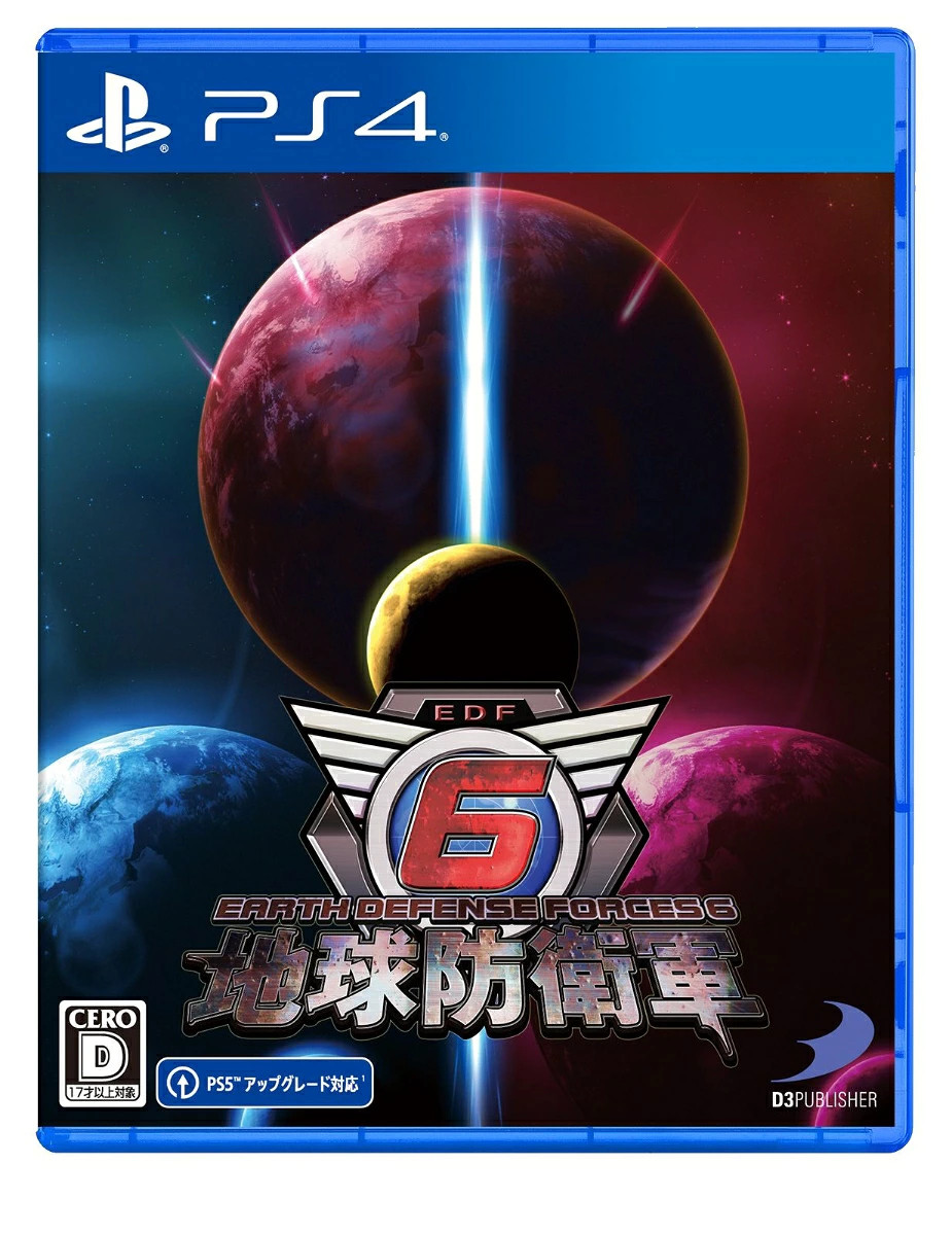 Used PS4 Earth Defense Force 6 Sony PlayStation 4 D3 Publisher JP
