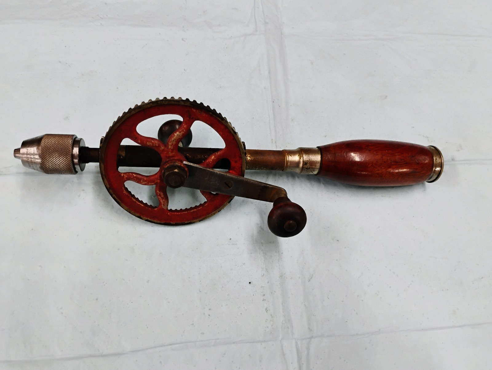 Antique Goodell Pratt Company # 54 Hand Drill Pat Aug 13, 1895