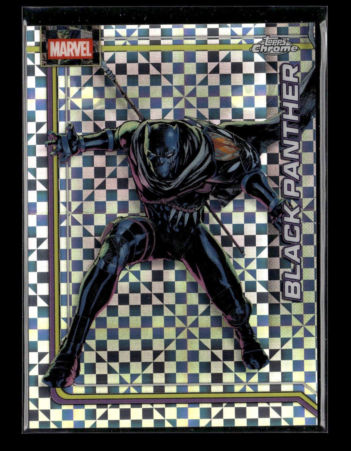 2026 Topps Chrome Marvel Black Panther #15 X-Fractor