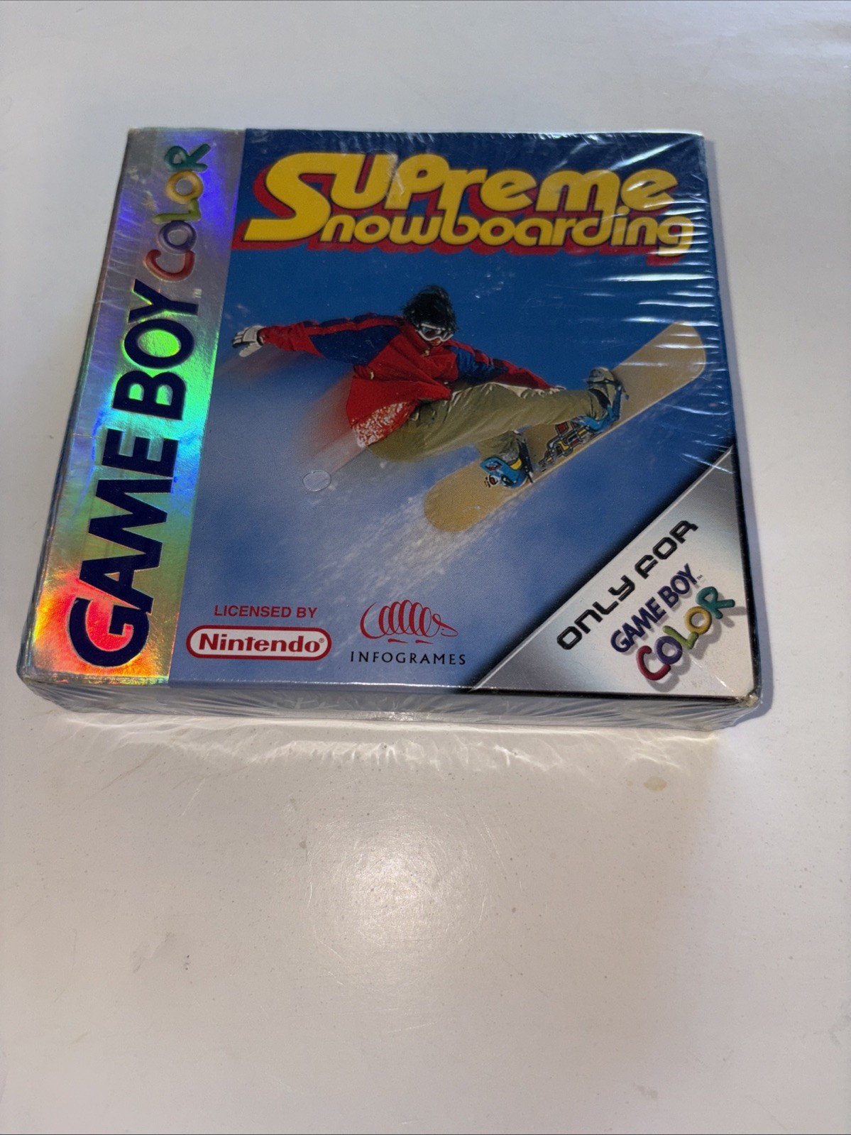 Supreme Snowboarding Gameboy Color Game IN Box Sealed READ